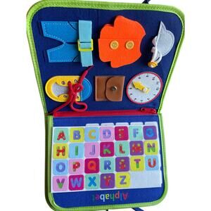 Winblo Toddler Busy Board educational sensory learning… Montessori
